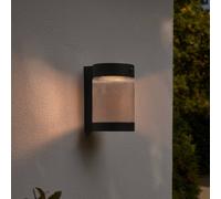 Nordlux Coupar Outdoor Plastic Wall Light Black,battery Led