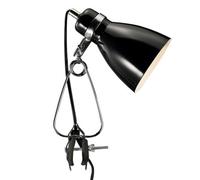 Cyclone Clamp Lamp - Black, Black
