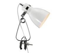 Cyclone Clamp Lamp - White, White