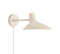 Nordlux Darci Indoor Wall Light Sanded Metal Sensor E14 Touch Switch - Plug In Or Mains Powered , Ip20