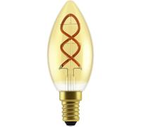 Nordlux Deco Spiral LED E14 Candle 2.5W Gold Dimmable 2080101458