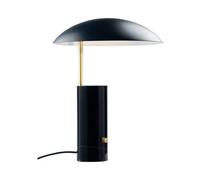 Nordlux DFTP Mademoiselles Indoor Table Lamp/Desk Light Black Marble, GU10 15W with On/Off Switch-Bedroom, Living Room, Kitchen, Office, Bedside or Study. IP20, Class 2 (Double Insulated)