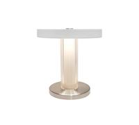 Nordlux Dftp Trezzi Indoor Table Lamp White Metal Intergrated Led 3-Level Dimming, Ip20
