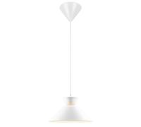 Nordlux Dial Pendant Light White Metal Dining Room E27 Mains 25cm