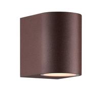 Nordlux Dion Outdoor Wall Light Rusty Metal Garden GU10 IP44 Mains | 5704924023330