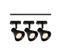 Nordlux Eik Rail Black Metal Kitchen GU10 Mains Nordlux Black