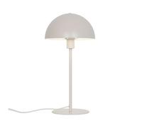 Nordlux Ellen 20 Table Lamp, Scandinavian Bedside Light, Beige | Minimalist Scandinavian table lamp with a soft, wide downlight - warm beige finish for bedside, desk or living room