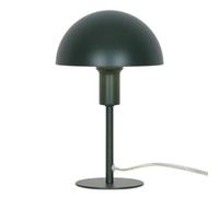 Nordlux Ellen Indoor Table Lamp Green Metal E14 Dome Shade - Mains Powered, Ip20