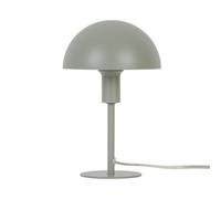 Nordlux Ellen Indoor Table Lamp Green Metal E14 Dome Shade - Living Room, Bedroom, Bedside Mains Powered, IP20