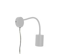 Nordlux Explore Metal Wall Light White,plug In Or Mains