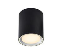 Nordlux Fallon Long Surface Indoor Kitchen Dining Hallway Downlight In Black/steel (Height) 12Cm