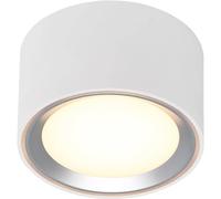 Nordlux Fallon Modern White Metal Surface Downlight - Hallway, Kitchen, Bedroom Mains LED