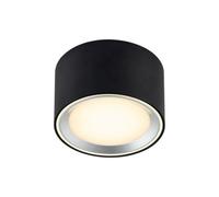 Nordlux Fallon 3 Step Dimming Indoor Downlight/Ceiling Light Black Metal, Intergrated LED Mains Powered-Bedroom, Living Room, Kitchen, Office, Bedside or Study. IP20, Class 2 (Double Insulated)