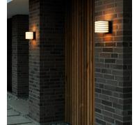 Nordlux Fluktus 13 outdoor wall light with slats, W 13 cm