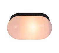 Nordlux Foam Indoor Wall Light Black Plastic E27 Bathroom Safe - Mains Powered, IP44 Nordlux Black