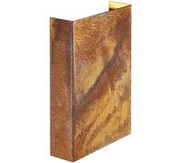 Nordlux Fold Wall Light LED 10.4W Rust Up/Down Light Indoor/Outdoor