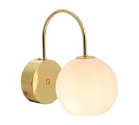 Nordlux 'Franca' Indoor Wall Light Brass E14 in Gold Nordlux Gold
