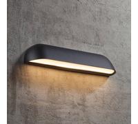 Nordlux Front 36 LED outdoor wall light, black