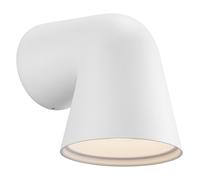 Nordlux Modern Outdoor Wall Light White Aluminium GU10 Weatherproof - Mains Powered, IP44 Nordlux White
