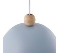 Nordlux Gaston pendant light, metal lampshade, blue