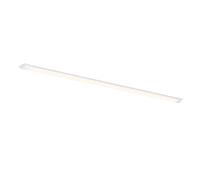 Nordlux Glendale LED batten light, 119 cm, IP20, plastic, white