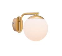 Nordlux Grant wall light with plug, brass