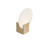 Nordlux Hester Indoor Bedroom Living Dining Hallway Wall Light In Wood Foil (Height) 25.5Cm