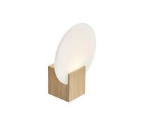 Nordlux Hester 3 Step Dimming Indoor Bathroom Wall Light/Wall Scones Wood Foil Plastic, Intergrated LED Waterproof -Bathrooms, Ensuites, and Washrooms. IP44, Class 2 (Double Insulated)