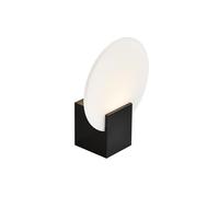 Nordlux Hester Indoor Wall Light Black Plastic Intergrated LED 3-Level Dimming - Bathroom, En-Suite, Wet Room Mains Powered, IP44
