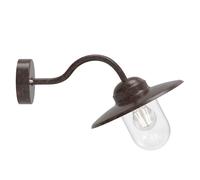 Nordlux Industrial Outdoor Wall Light Brown Metal E27 Weatherproof - Mains Powered, IP54 Nordlux Brown