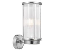 Nordlux Industrial Outdoor Wall Light Silver Galvanized steel E27 Coastal/Marine Safe - Mains Powered, IP54 Nordlux Silver
