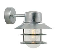 Nordlux Industrial Outdoor Wall Light Silver Galvanized steel E27 Coastal/Marine Safe - Mains Powered, IP54 Nordlux Silver