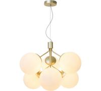 Nordlux Ivona Glass Pendant Light Hand Blown Glass Brass,mains