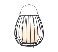 Nordlux Jim Kids Black Metal Lantern Battery - Garden, Patio, Outdoor Dining LED