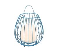 Nordlux Jim Outdoor Lantern Blue Metal Portable Intergrated LED 3-Level Dimming - Garden, Patio, Outdoor Dining, IP54