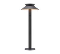 Nordlux Justina Outdoor Metal Garden Post Black,battery Led