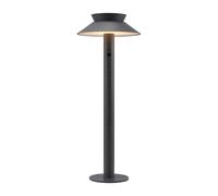 Nordlux Justina Outdoor Metal Garden Post Black,battery Led