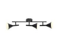 Nordlux Kelvis Indoor Ceiling Light Black Metal Gu10 Adjustable Heads - Mains Powered, Ip20
