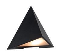 Nordlux Konit Outdoor Wall Light/Exterior Light Black Plastic, GU10 10W Waterproof & Weather Resistant-Porch, Patio, Garden, Garage, or Entrance. IP44, Class 2 (Double Insulated)