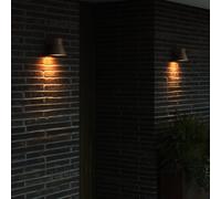 Nordlux Kyklop Cone IP54 outdoor wall light, rust