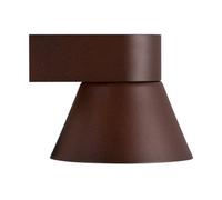 Nordlux Kyklop Outdoor Aluminium Wall Light Dark Sky Brown,mains