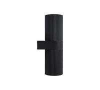 Nordlux Kyklop Outdoor Wall Light Black Metal Solar E27 Sensor Weatherproof - Mains Powered, Ip54