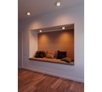 Nordlux Landon Indoor Living Dining Hallway Bathroom Surface Mounted Smart Ceiling Light In White 2700 - 6500 Kelvin