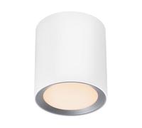 Nordlux Landon Indoor Surface Downlight White Metal Intergrated LED 3-Level Dimming - Bathroom, Hallway, Kitchen Mains Powered, IP44