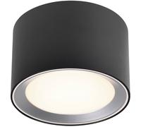 Nordlux Landon Smart LED Ceiling Light Black Bluetooth Controlled