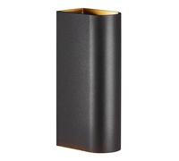Nordlux LED Outdoor Wall Lamp Paris Black IP54 6,3W 210lm Warm 2700K up & Down