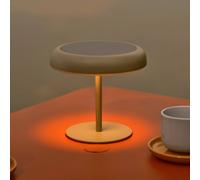 Nordlux LED solar battery table lamp Elmer, green, metal, IP44
