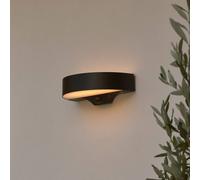 Nordlux Monay Round Solar | Wall light | Black - 1