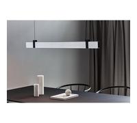 Nordlux Lilt LED Pendant Light Brushed Steel 28W 2200lm Warm White 3-Stage Dim
