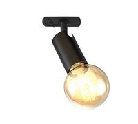 Nordlux Link Open Indoor Track Light/Rail System Black Metal, E27 60W Track System -Bedroom, Living Room, Kitchen, Office, Bedside or Study. IP20, Class 1 (Insulated)